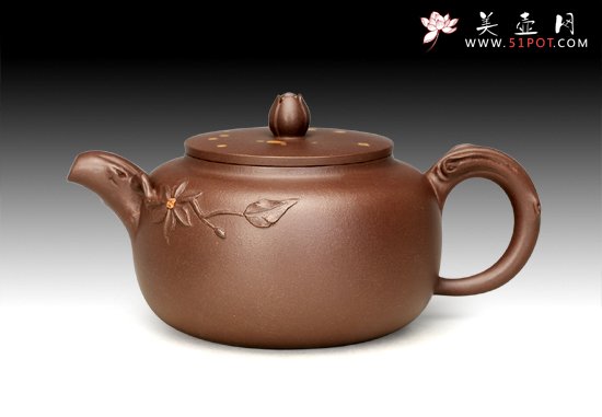 紫砂壶图片：21 春花秋实 - 美壶网