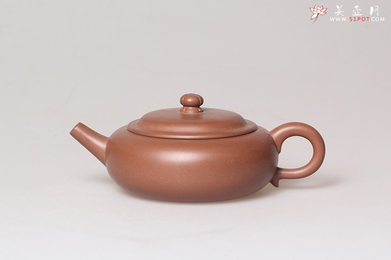 紫砂壶图片：扁灯 - 美壶网