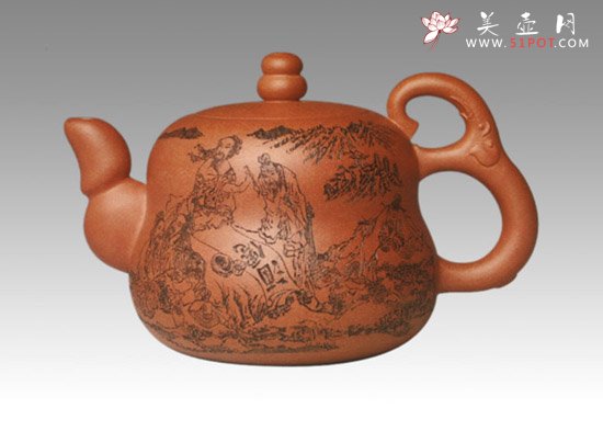 紫砂壶图片：原矿原色才是原作 - 美壶网