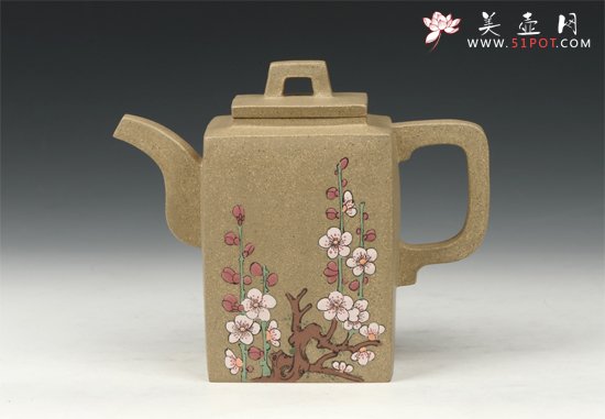 紫砂壶图片：四方 - 美壶网