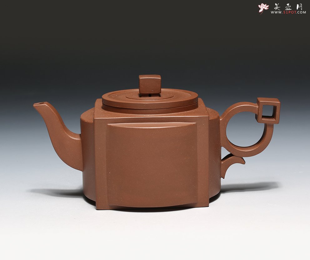 紫砂壶图片：方圆壶 - 美壶网