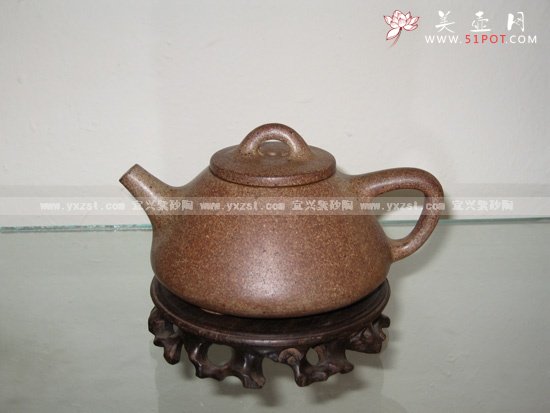 紫砂壶图片：子冶石瓢（大） - 美壶网