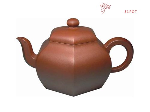 紫砂壶图片：君六方 - 美壶网