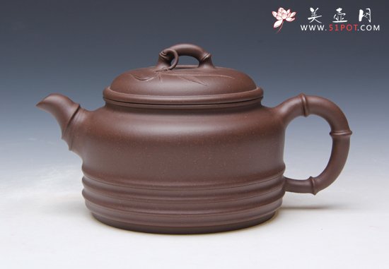 紫砂壶图片：竹节 - 美壶网