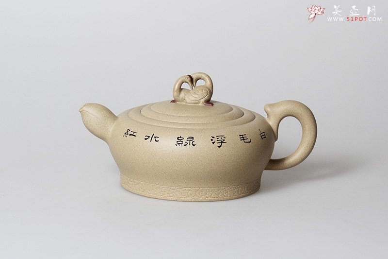 紫砂壶图片：红掌拨清波 - 美壶网