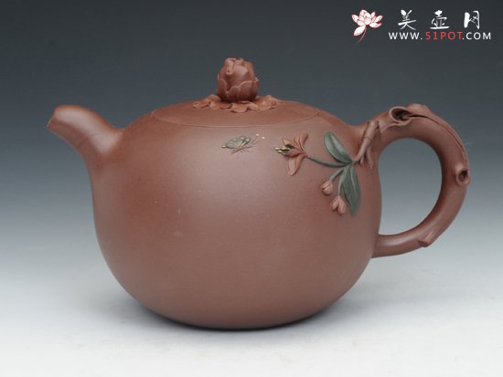 紫砂壶图片：蝶恋花 - 美壶网