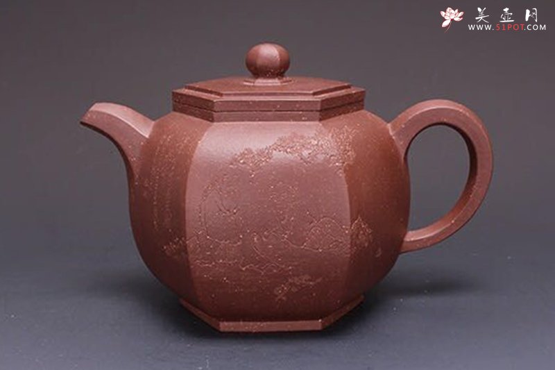 紫砂壶图片：六方宫灯 - 美壶网