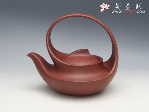 紫砂壶图片：曲壶 原矿清水泥 ... - 美壶网