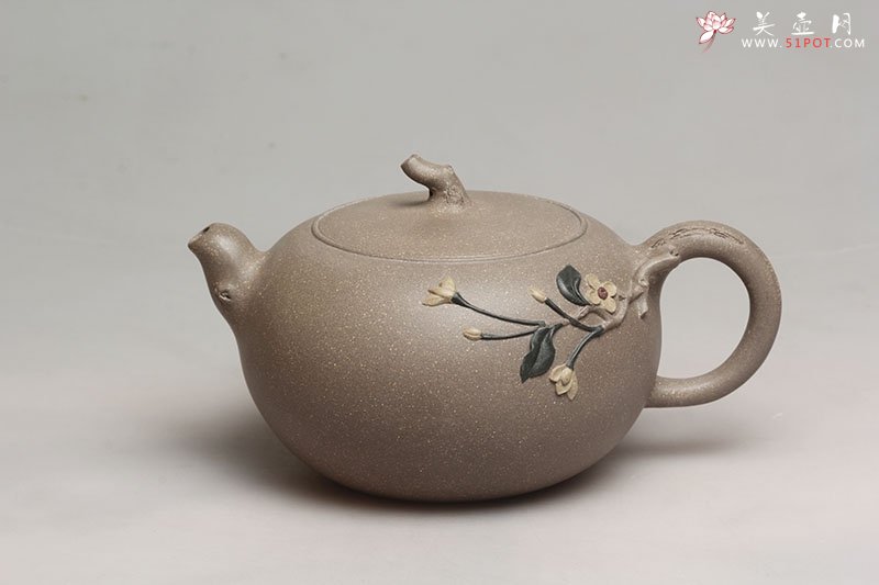 紫砂壶图片：暗香 - 美壶网