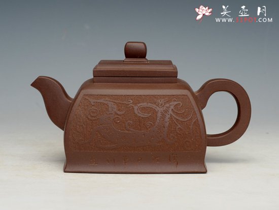 紫砂壶图片：游龙戏珠 - 美壶网