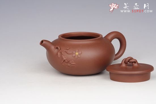 紫砂壶图片：侧面图4 - 美壶网