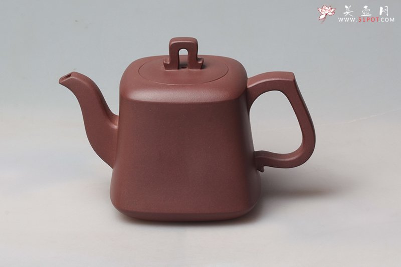 紫砂壶图片：四方玉钟 - 美壶网