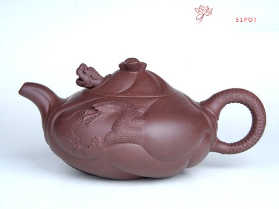 紫砂壶图片：鱼化龙 - 美壶网