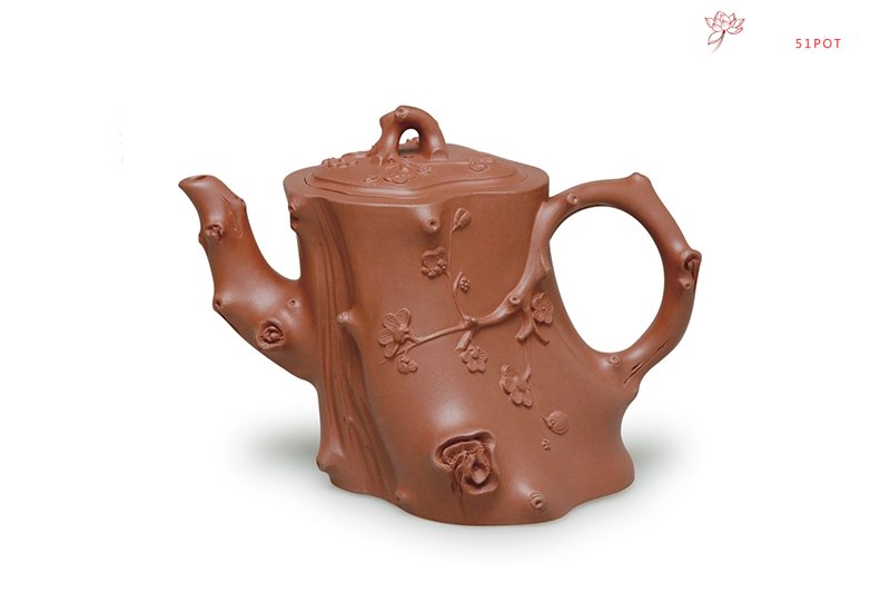 紫砂壶图片：梅桩 - 美壶网