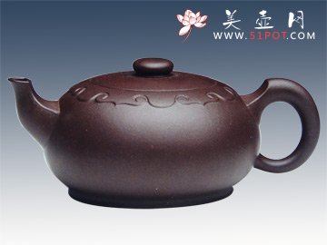 紫砂壶图片：行云如意 - 美壶网