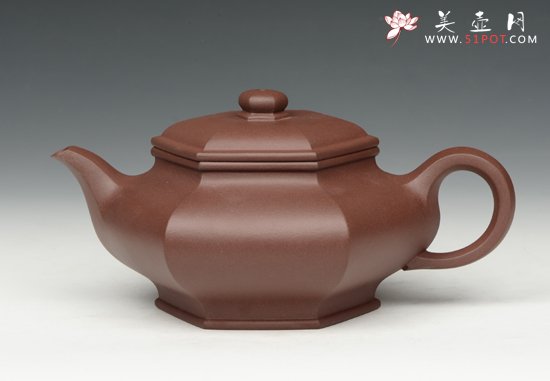 紫砂壶图片：六方 - 美壶网