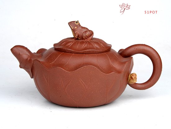 紫砂壶图片：青蛙荷叶 - 美壶网