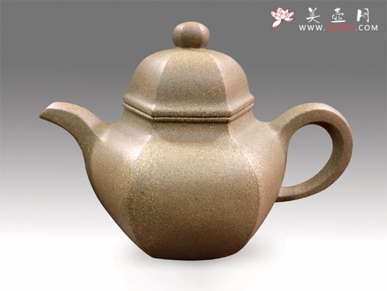 紫砂壶图片：六方掇球 - 美壶网