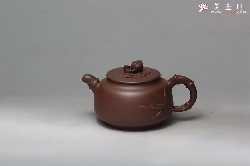 紫砂壶图片：竹寿 - 美壶网