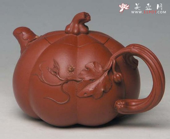 紫砂壶图片：南瓜壶 - 美壶网