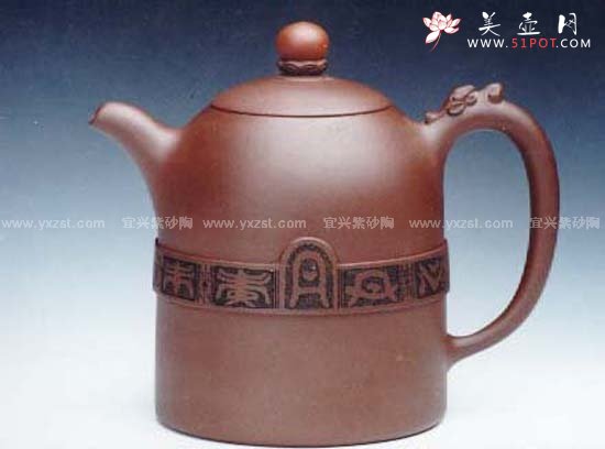 紫砂壶图片：珠丹壶 - 美壶网