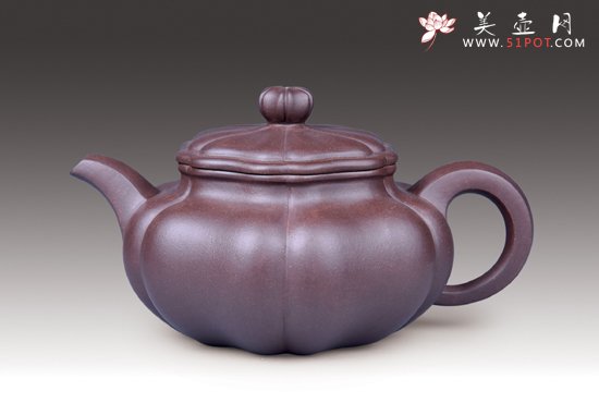 紫砂壶图片：葵仿古 - 美壶网