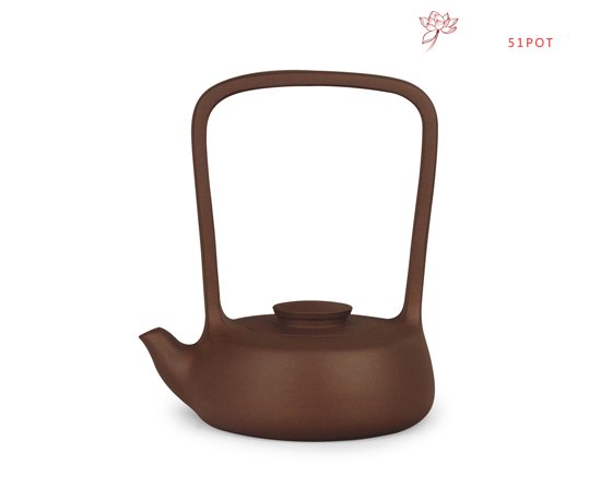 紫砂壶图片：永乐提梁 - 美壶网