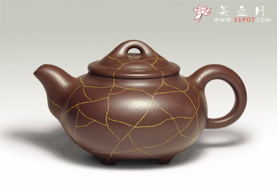 紫砂壶图片：缤纷传炉 - 美壶网