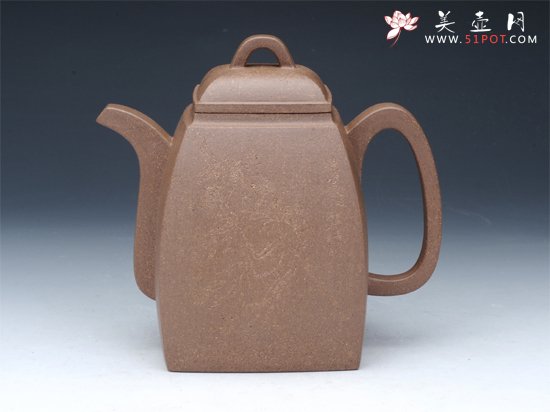 紫砂壶图片：汉方壶 - 美壶网