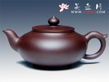紫砂壶图片：扁樱 - 美壶网