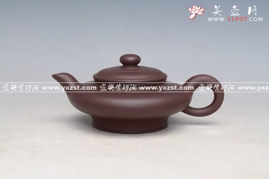 紫砂壶图片：虚扁 - 美壶网