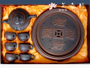 紫砂壶图片：招财进宝 - 美壶网