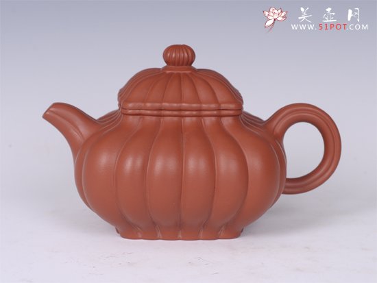 紫砂壶图片：四方筋纹 - 美壶网