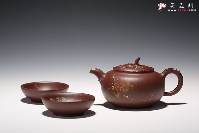 紫砂壶图片：石榴壶 - 美壶网