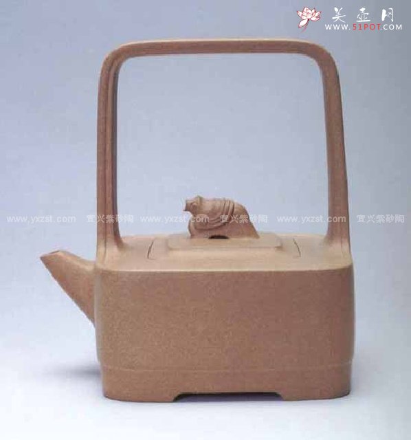 紫砂壶图片：雀提壶 - 美壶网