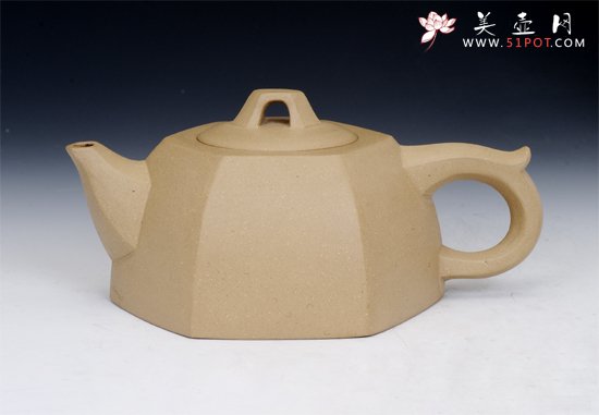 紫砂壶图片：六方井栏 - 美壶网