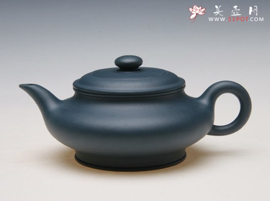 紫砂壶图片：水扁壶 - 美壶网