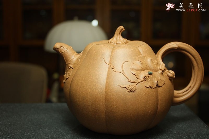 紫砂壶图片：金钟瓜 - 美壶网
