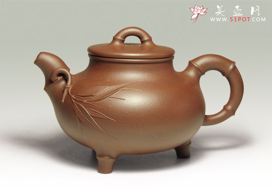 紫砂壶图片：清风竹影 - 美壶网