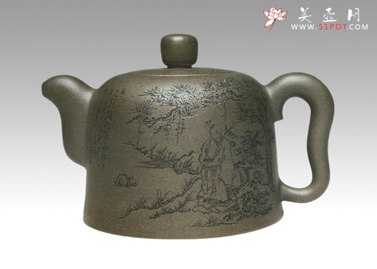 紫砂壶图片：原矿原色才是原作 - 美壶网