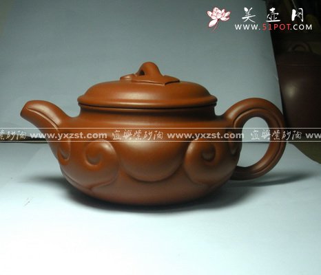 紫砂壶图片：仿古如意 - 美壶网