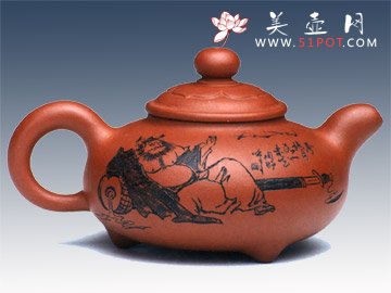 紫砂壶图片：神韵如意 - 美壶网