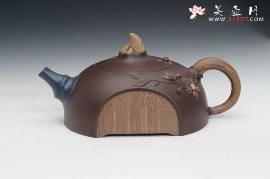 紫砂壶图片：竹色满圆 - 美壶网