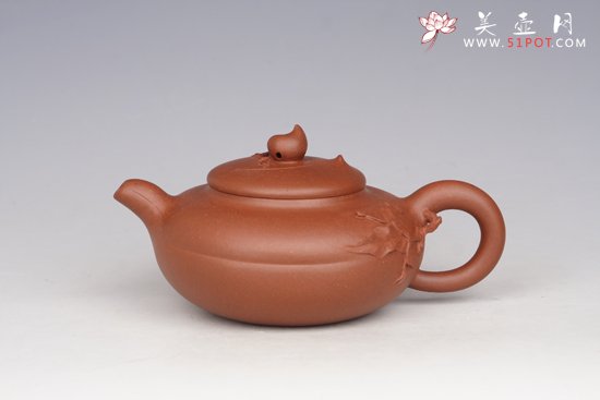 紫砂壶图片：逸桃220CC（全手工） - 美壶网