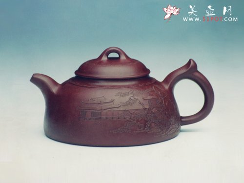 紫砂壶图片：飞瓢 - 美壶网