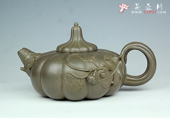 紫砂壶图片：大南瓜壶 - 美壶网