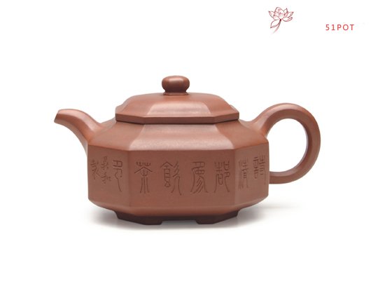 紫砂壶图片：八方壶 - 美壶网