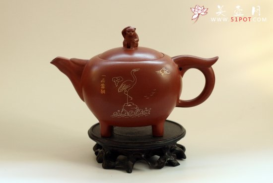 紫砂壶图片：马上封候 - 美壶网