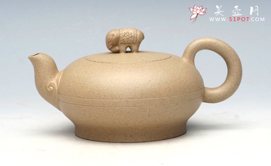 紫砂壶图片：吉祥如意 - 美壶网