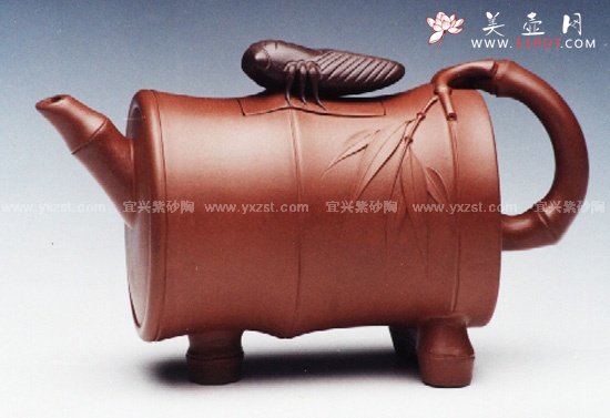 紫砂壶图片：夏日情趣壶 - 美壶网